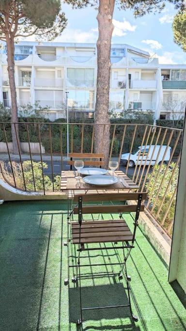Studio Climatise 4 Pers, Balcon, Parking La Grande Motte Dış mekan fotoğraf